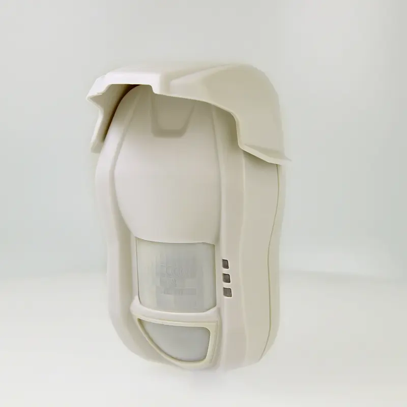 ELMO TRIAL2K Rivelatore tripla tecnologia NG-TRX con lente multifocale da esterno IP55, portata 15 m