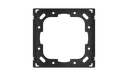 EKINEX EK-TAQE-1 Adattatatore per montaggio di 1 placca quadrata con cornice form-flank (prodotto Ekinex)