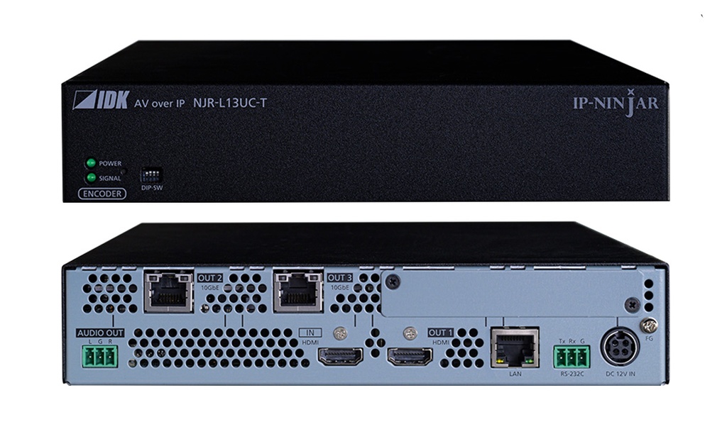 IDKAV IDK NJR-L13UC-T Trasmettitore SDVoE 1In HDMI 4K, 2Out CAT + 1 HDMI