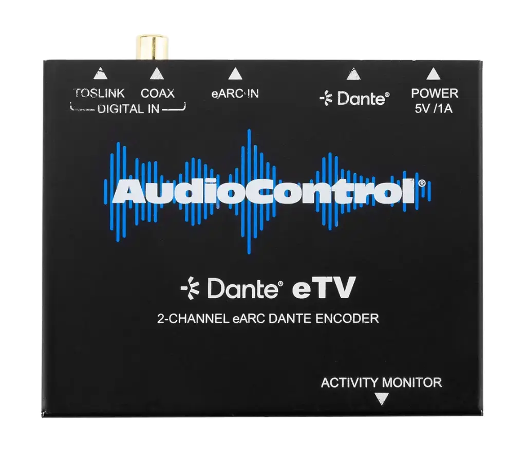 AUDIOCONTROL ACP-DANTE-ETV Encoder audio 2CH eARC Dante Poe