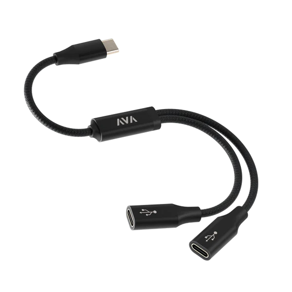 AVA CA-UCM2UCF Cavo splitter da 1 x USB-C  a 2 x USB-C