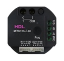 HDL MPR0116-E.40 Attuatore da incasso 1CH 16A 4 input