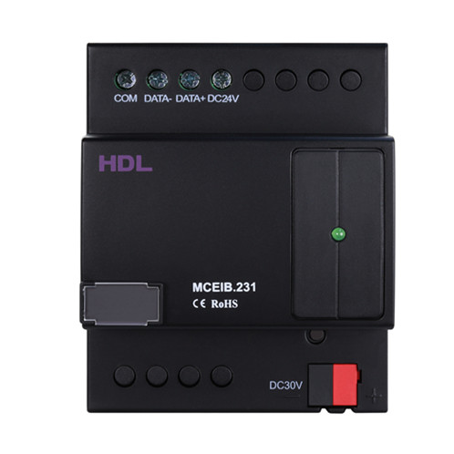 HDL MCEIB.231 Gateway barra DIN bidirezionale Buspro–KNX/EIB