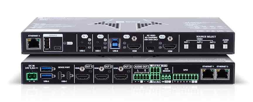 LIGHTWARE UCX-4x3-HC60 " Matrice 4x3 HDMI e USB 4K serie Taurus "