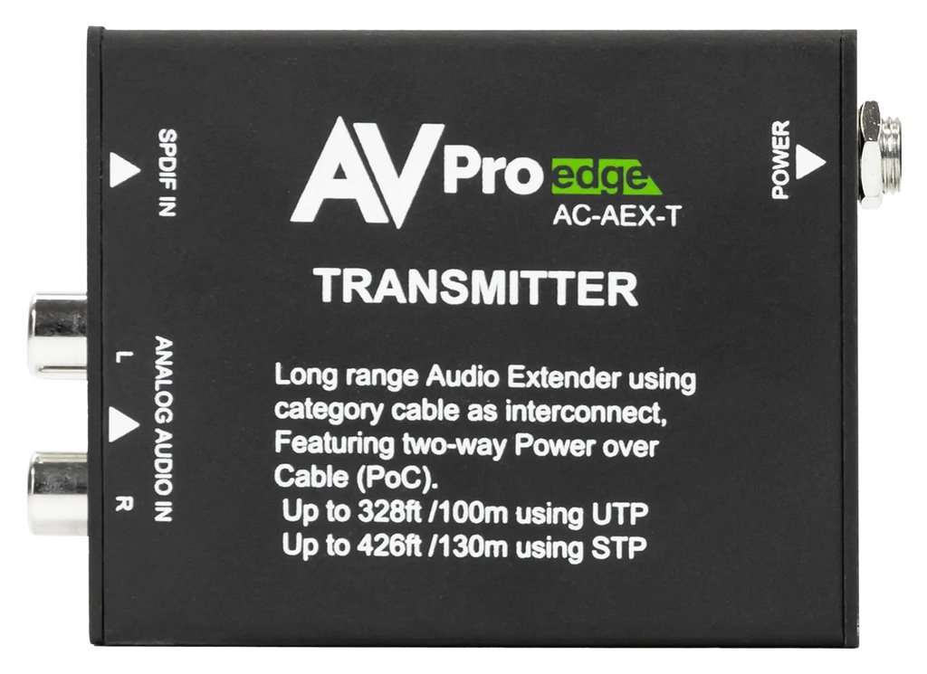 AVPro Edge AC-AEX-T Extender audio stereo trasmettitore
