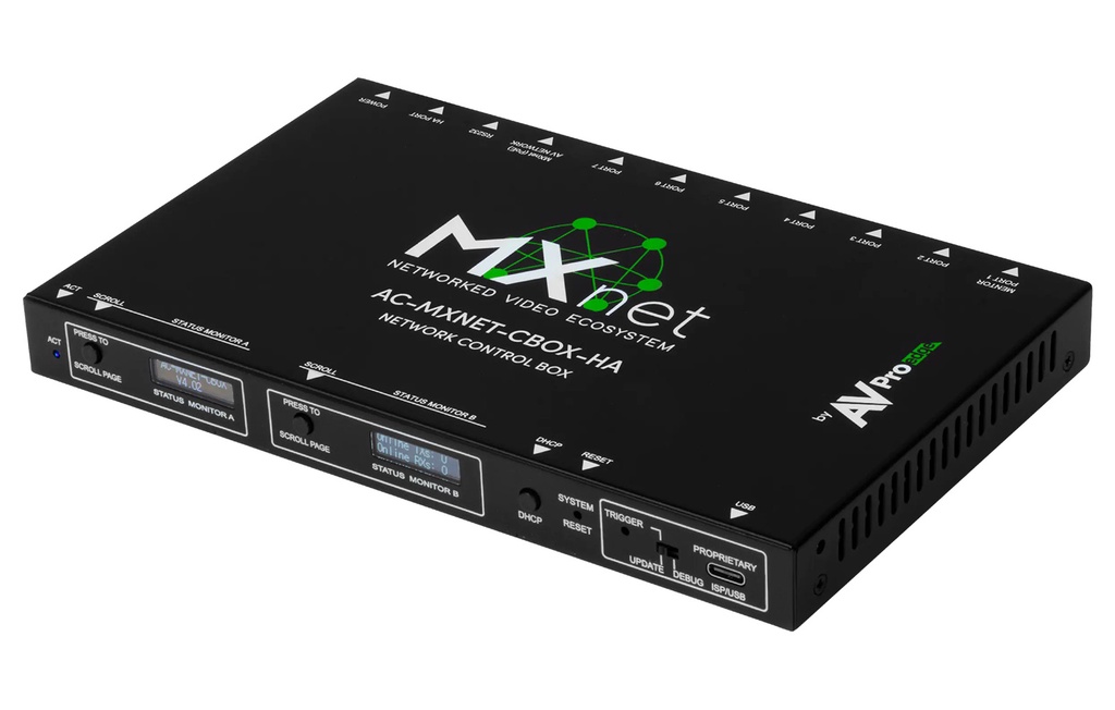 AVPro Edge AC-MXNET-CBOX-HA Control box MXnet 1G router