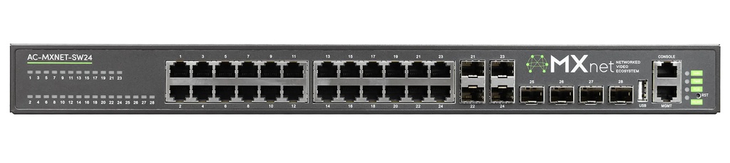 AVPro Edge AC-MXNET-SW24 Switch di rete a 24 porte MXnet