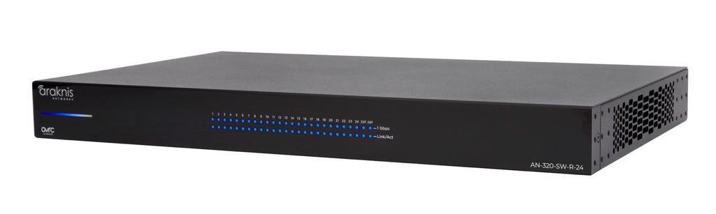Araknis AN-320-SW-R-24 Managed switch 24 porte posteriori