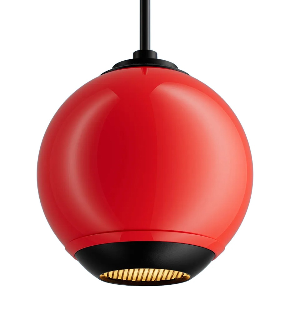 GALLO ACOUSTICS GA1RRLIGHT Faretto stile A'Diva a goccia Rosso Corsa