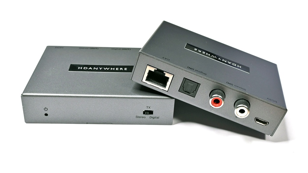 HDANYWHERE XTND Audio (300) Extender Audio ottico su cavo cat con DAC