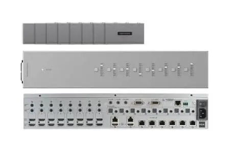 HDANYWHERE MHUB S (8+8x8) 100A Matrice Stackable 8+8 HDMI 18G 8 HDBaseT