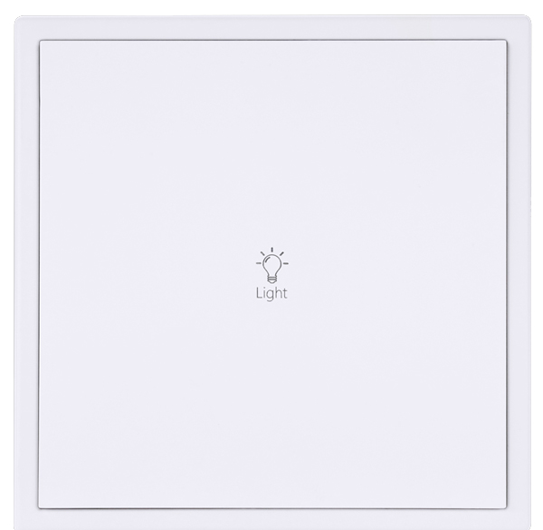 HDL M/PT1RA.1-IW Tastiera Tile 1 puls. singolo pla ivory-white