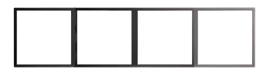 HDL MP4H-EC/TILE.48-P-AG Frame per Tile 4 placche pla ash-gray