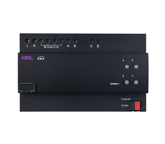HDL M/DM04.1 Dimmer 4CH 1.5A DIN