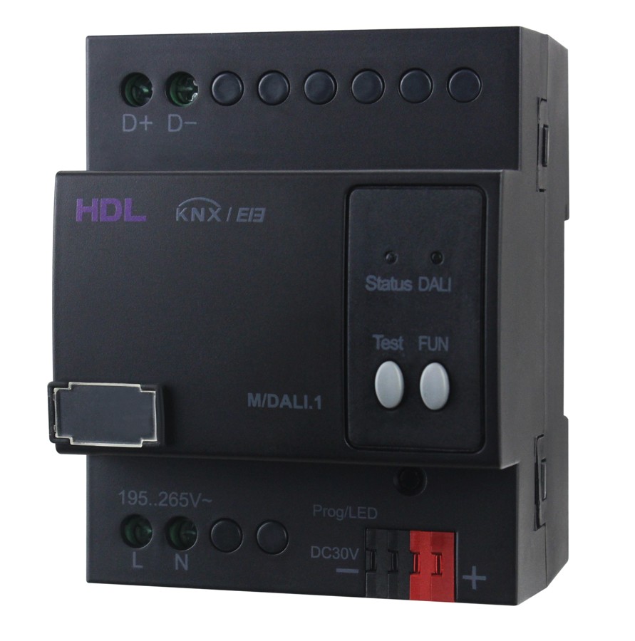 HDL M/DALI.1 Gateway DALI KNX DIN