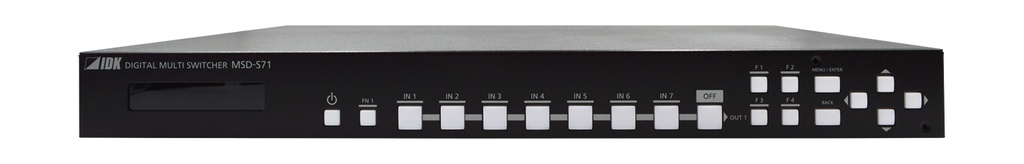 IDKAV IDK MSD-S71 Switcher 1 scaler seamless +PiP, 7 IN/1 OUT