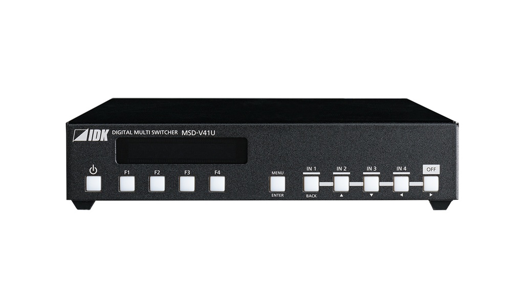 IDKAV IDK MSD-V41UC Switcher 1 scaler seamless 4K, 4IN/1OUT HDMI+SDVoE