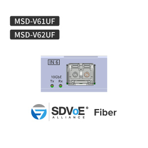 IDKAV IDK MSD-VIV1UF Ingresso opz. 4K SDVoE LAN 10Gb su fibra ottica