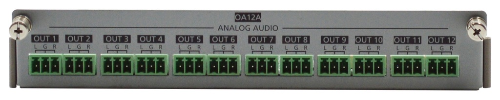 IDKAV IDK FDX-SOA12A Scheda audio stereo analogica 12OUT