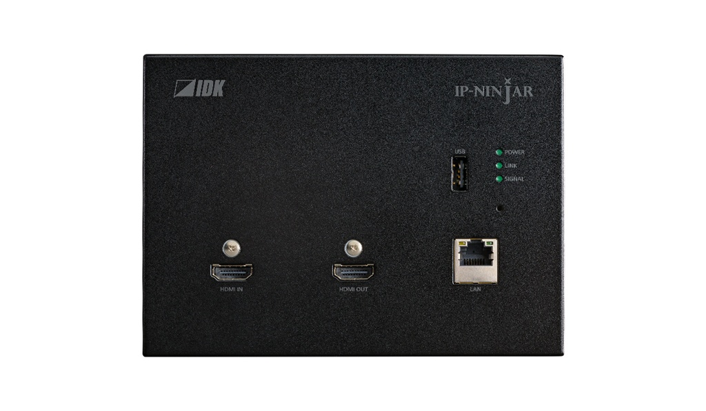 IDKAV IDK NJR-P01UCW-T-B Trasmettitore IP CAT 10 GbE/USB/HDMI 4K@60 4:4:4