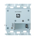 IDKAV IDK HDC-TH100WPJ-B Trasmettitore parete HDBaseT HDMI 4K@60 HDCP2.2 nero 2 Gang/US