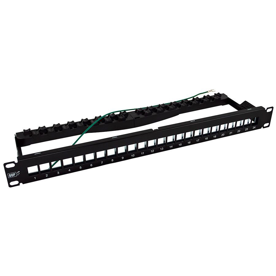 INVIDEO CAVI SCP 324U-6ASH Patch panel Keystone schermata senza connettori