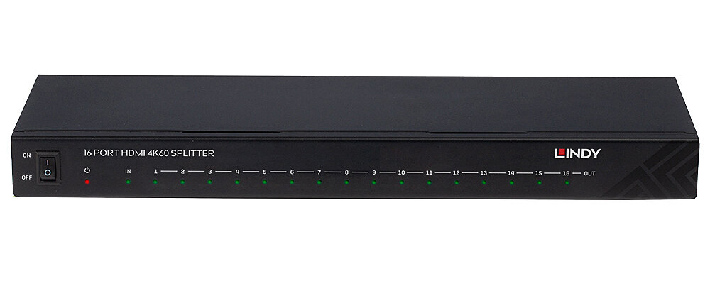 LINDY 38239Distributore HDMI 4K@60, 16 Out Distributore HDMI 4K@60, 16 Out