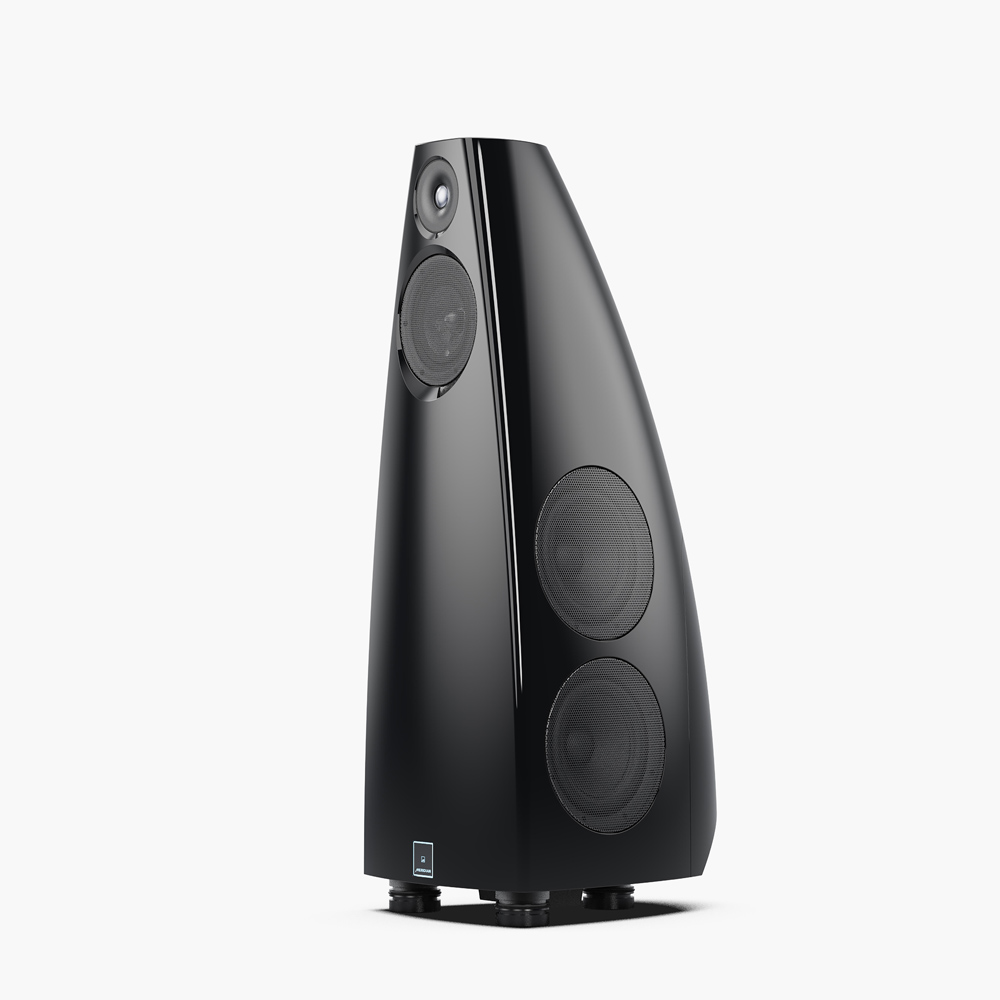MERIDIAN DSP9 VC BLACK Diffusore da pavimento attivo con DSP