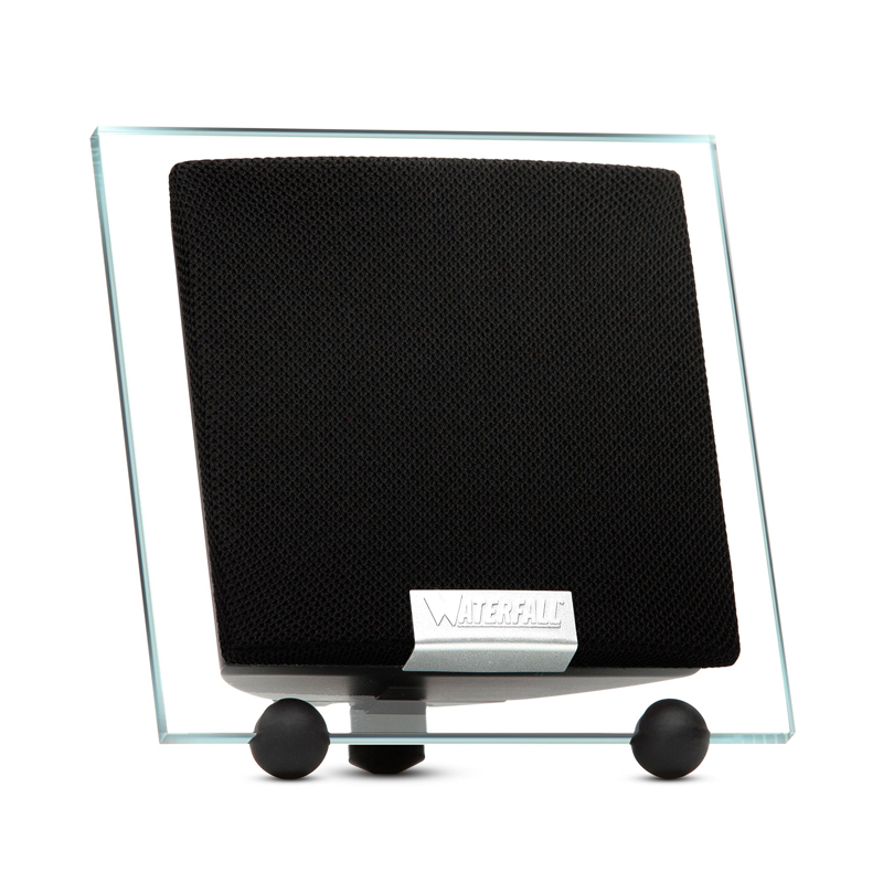 WATERFALL AUDIO SERIO BLACK Diffusore a muro compatto ad 1 via