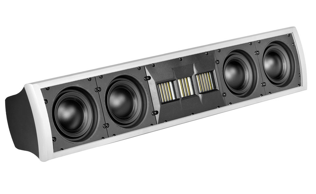 WISDOM C38M x 2 SuperBar diffusore frontale a parete