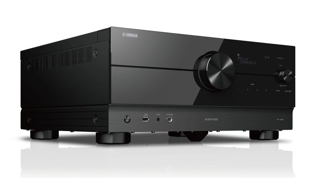 YAMAHA HOME AUDIO YAMAHA RX-A6A BL Receiver 9,2 canali, 150 W/Ch