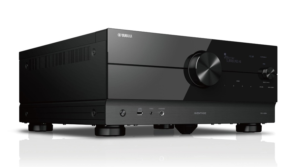 YAMAHA HOME AUDIO YAMAHA RX-A8A BL Receiver 11.2 canali, 150 W/Ch