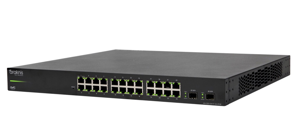 Araknis AN-320-SW-F-24-POE Managed switch 24 porte anteriori PoE+