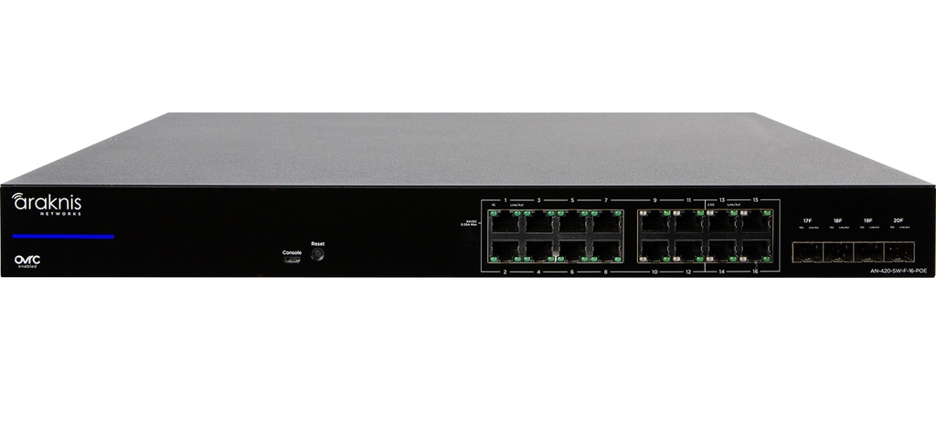 Araknis AN-420-SW-F-16-POE Managed switch 16 porte anteriori