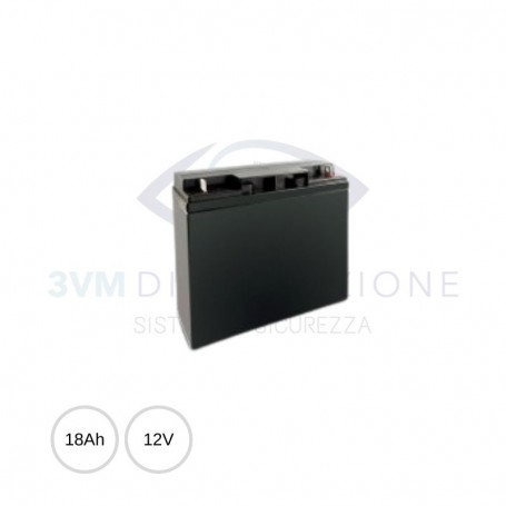 [B1812G] ELMO B1812G Batteria e-Vision AGM 18 Ah / 12 V