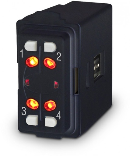 [IZENITH] ELMO IZENITH Inseritore settorizzabile a 4 settori in grado di parzializzare, comandare e controllare l’impianto antintrusione