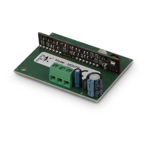 [MDNTP] ELMO MDNTP Modulo che fornisce una linea telefonica virtuale tramite rete GSM, per collegamento di telefoni tradizionali. Richiede l'installazione del modulo MDGSME