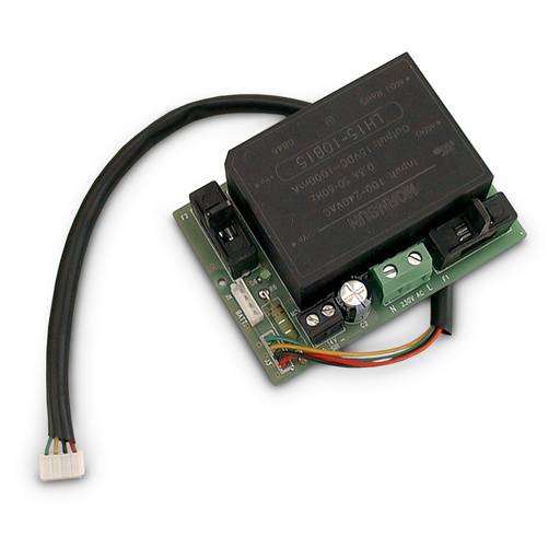 [MDPOWER] ELMO MDPOWER Modulo alimentatore supervisionato per alimentare una centrale VILLEGGIO a 230 Vac. Connettore per collegare un pacco batterie Pack1 o Pack2. Uscita ricarica per sirena autoalimentata esterna