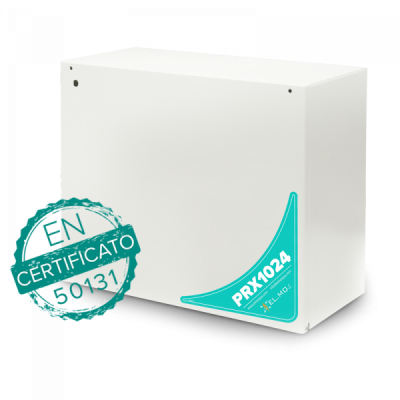 [PRX1024] ELMO PRX1024 Centrale ibrida cablata/wireless a 1024 ingressi con interfaccia LAN integrata e 2 linee seriali RS-485 indipendenti
