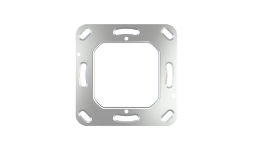 [82EK-SMQ-71-1] EKINEX Supporto di montaggio quadrato (dispositivi serie 20venti, FF e 71)