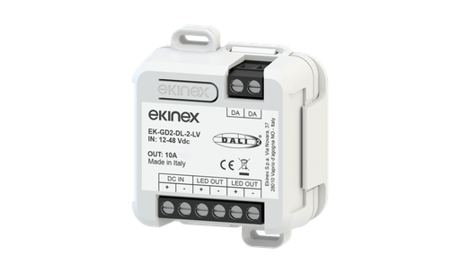 [477EK-GD2-DL-2-LV] EKINEX Dimmer DALI 12/48 Vdc 2 canali