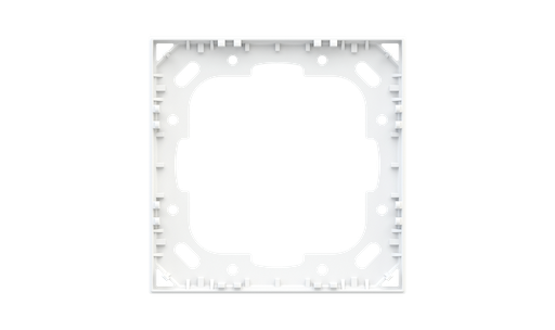 [483EK-TAQE-1-NFW] EKINEX Telaio adattatore quadrato ('NF) - bianco