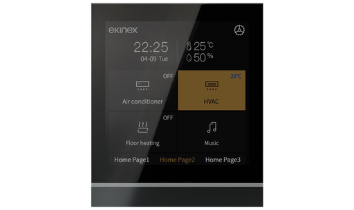 [580EK-EI2-TP-4 | EK-EI2-TP-4-W] EKINEX Touch & Control