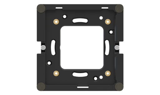 [582EK-TAS-V-N] EKINEX Telaio adattatore quadrato Signum (pareti spessore max. 35 mm)