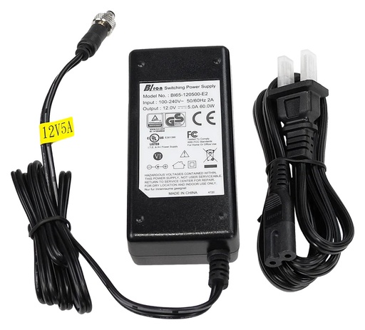 [THOM003572] AVPro Edge AC-PSU-12V-5A Alimentatore 12V 5A