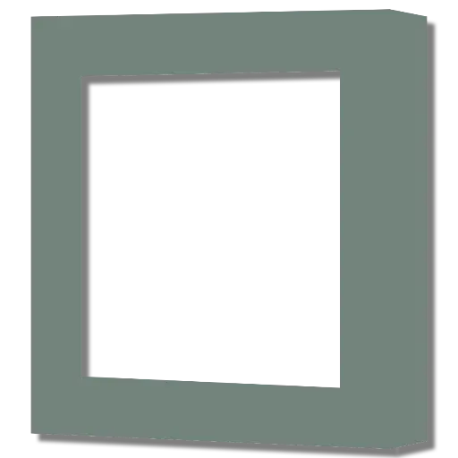 [CR-SC-55-1G-ST] Core Placche per prese finestra 55 x 55 - Finitura in Alluminio Soft-touch 