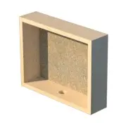 Stealth Acoustics - Wood Back Box for LR6G. 10,8cm x 42,1cm x 31,6cm