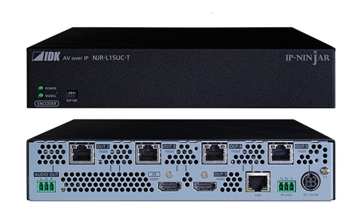 [TGES002331] IDKAV IDK NJR-L15UC-T Trasmettitore SDVoE 1In HDMI 4K, 4Out CAT + 1 HDMI