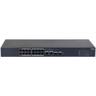[SW04] ELMO SW04 Switch PoE industriale managed con 8 porte Gigabit PoE + 2 porte fibra Uplink + 1 porta Console, max 120 W