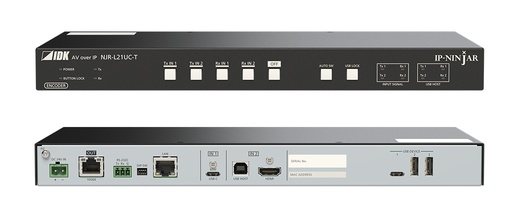 [TGES002342] IDKAV IDK NJR-L21UC-T Trasmettitore SDVoE 4K, 1In USB-C, 1In HDMI, 1Out CAT 10Gb